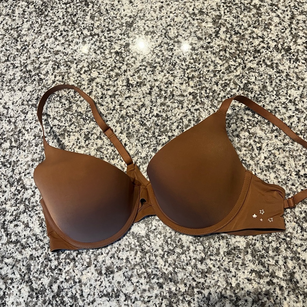 Aerie Lightly Padded Real Me Light Brown Bra - 34B